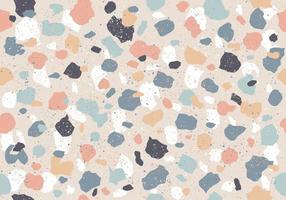 Colorful pattern with terrazzo texture vector