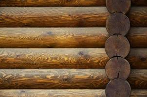 The texture of wooden wall photo