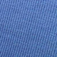 The texture of the fabric in blue color. Material for making shirts and blouses photo
