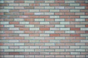 Colored brick wall texture photo