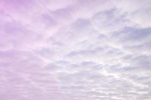 Texture of a gloomy cloudy sky at dawn photo