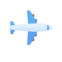 aereo passeggeri che vola nella vista laterale del cielo. concetto di viaggio png