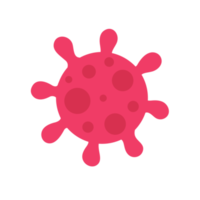 Covid-19 icon Viruses that are spread through coughing or sneezing Simple flat design png