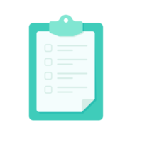 Clipboard for taking notes Text box for checklist items to validate. png