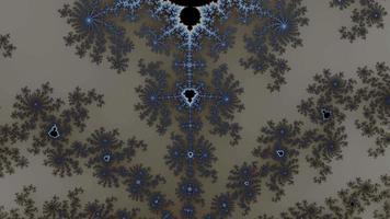 belo zoom no infinito matemático mandelbrot conjunto fractal. video