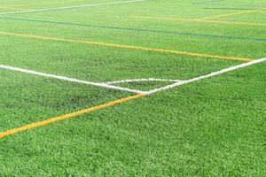 Soccer field abstract background photo