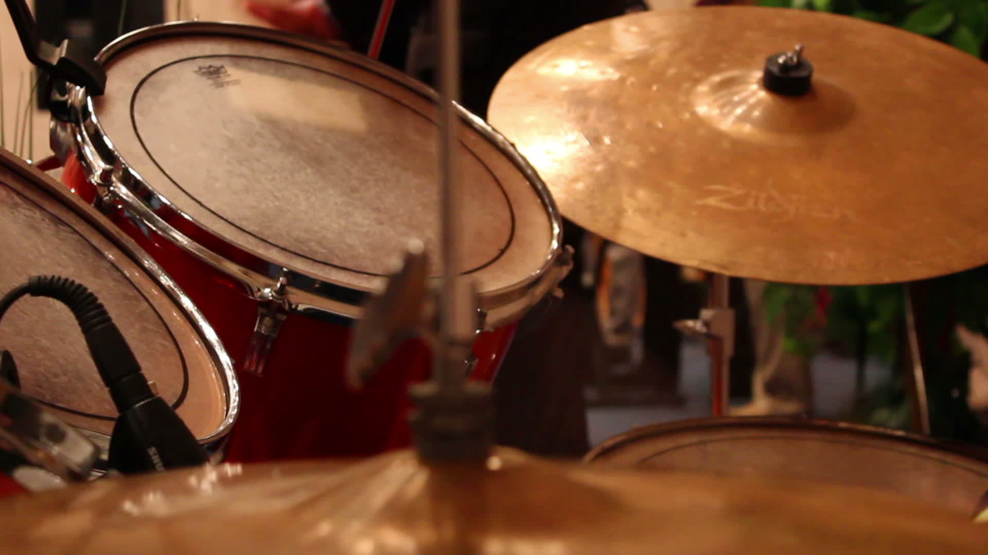 Close up of musical instruments being played 14476608 Stock Video at