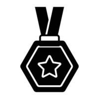 Modern design icon of medal vector