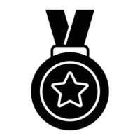 Modern design icon of medal vector