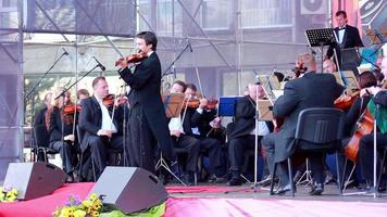 orkest presentatie, groot band van professioneel muzikanten video