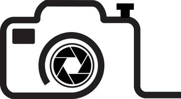 Camera icon with Camera raw icon vector