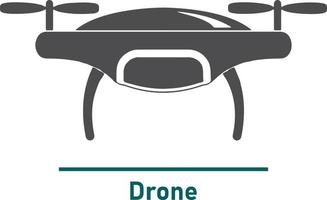 icono de drone moderno de nueva era totalmente editable y escalable vector