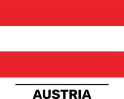 archivo vectorial de bandera de austria totalmente editable y escalable fácil de usar vector