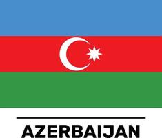 archivo vectorial de bandera de azerbaiyán totalmente editable y escalable fácil de usar vector