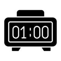 Modern design icon of digital clock vector