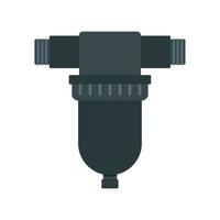 Irrigation tool icon, flat style vector