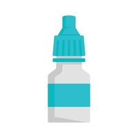 Drop bottle icon, flat style vector