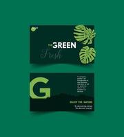 business card template design vector art classic and modern