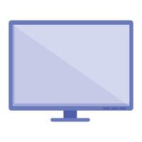 desktop computer tech vector