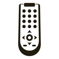 Remote control icon, simple style vector
