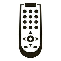 Remote control icon, simple style vector