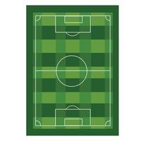 soccer sport camp airview vector