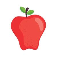 apple fresh fruit healthy vector