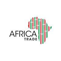 logotipo de ilustración de vector de tecnología africana