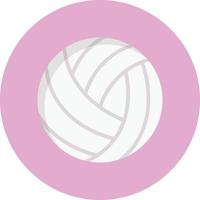 ilustración vectorial de voleibol en un fondo. símbolos de calidad premium. iconos vectoriales para concepto y diseño gráfico. vector