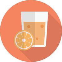 ilustración de vector de jugo de limón en un fondo. símbolos de calidad premium. iconos vectoriales para concepto y diseño gráfico.