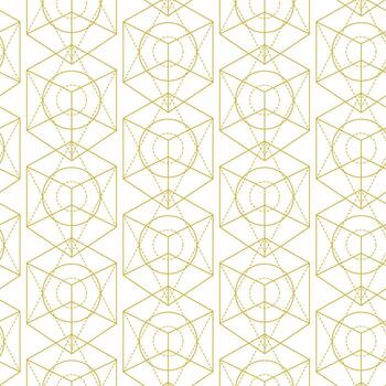 vector, geometría sagrada, seamless, patrón vector