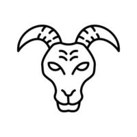 Goat Vector Icon