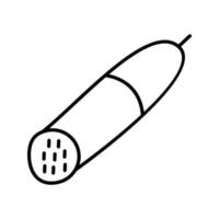 Salami Vector Icon