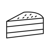 Cake Slice Vector Icon