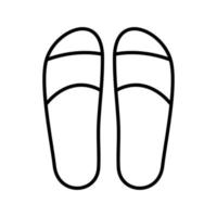 Slippers Vector Icon