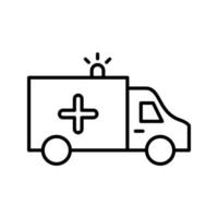 Ambulance Vector Icon