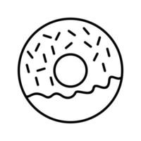 Doughnut Vector Icon