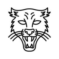 icono de vector de puma