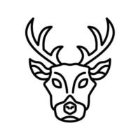 Deer Vector Icon