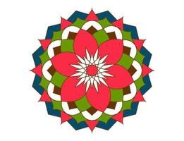 diseño de mandala, diseño de mandala para colorear página vector