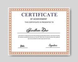 Professional Certificate template,college,diploma certificate template vector