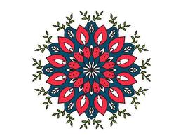 diseño de mandala, diseño de mandala para colorear página vector