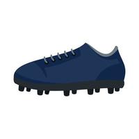 American football shoes icon, flat style vector