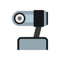 Webcam icon in flat style vector