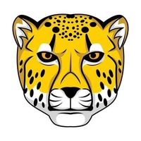 Cheetah Head Illustration vector