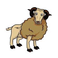 Aries Animal Illustration vector