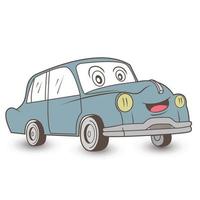 Classic Car Cartoon vector