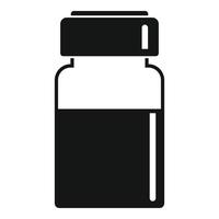 Liquid injection icon, simple style vector
