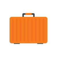 Climb case icon, flat style vector