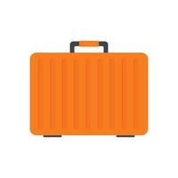 Climb case icon, flat style vector